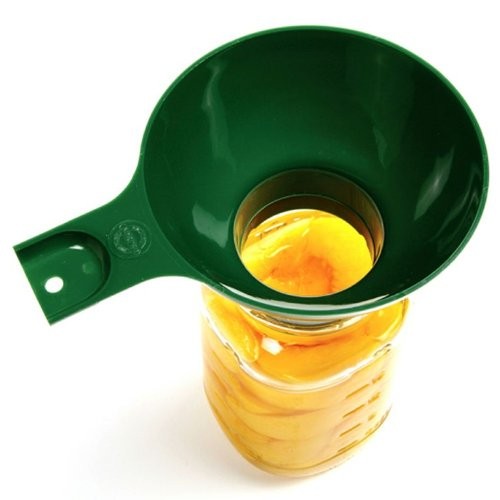 Norpro Wide Mouth Plastic Funnel Green