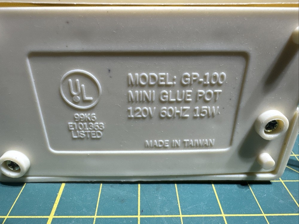 GLUE MASTER Model Mini Glue Pot-Tested-Working Condition