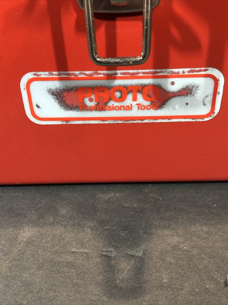Vintage Proto Tool 19” Toolbox #9977