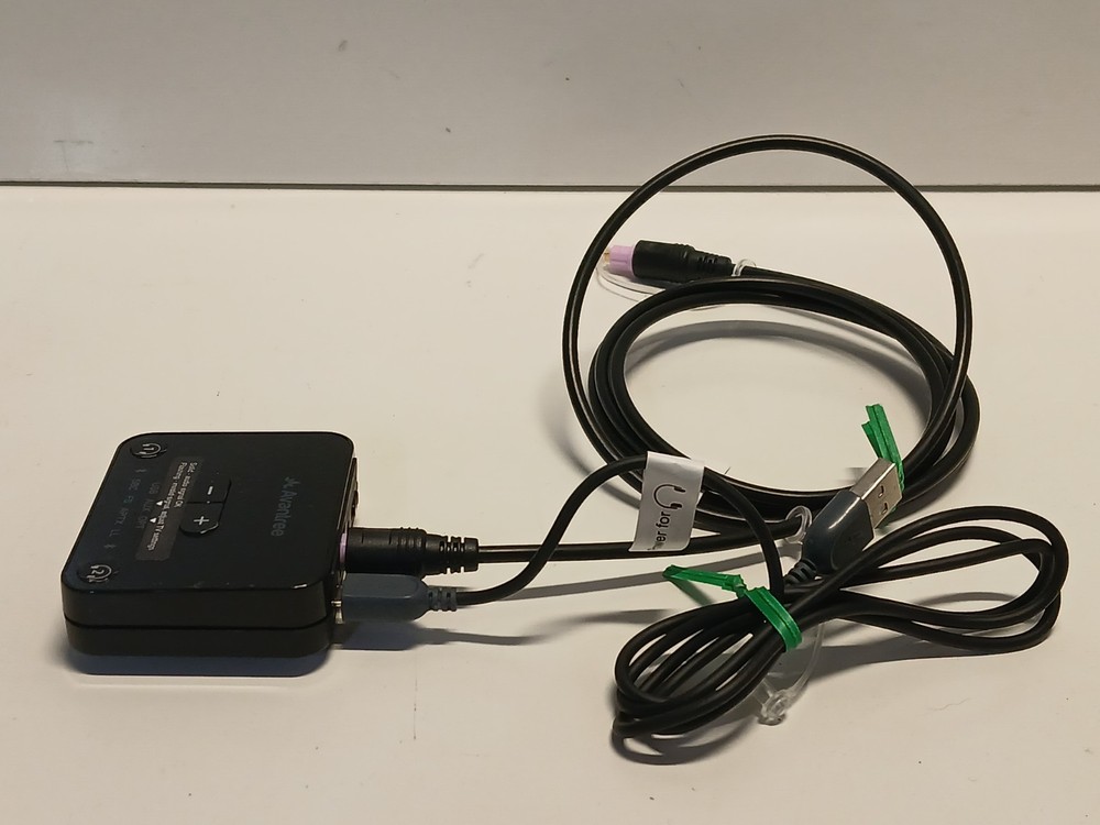 Avantree HT4186 Black Bluetooth 5.0 Transmitter Low Latency Tested