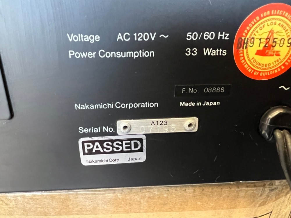 NAKAMICHI LX-5 CASSETTE DECK