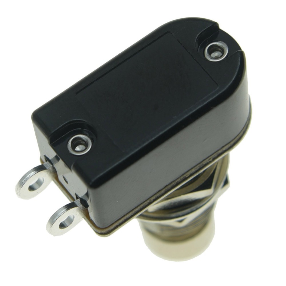 2-Pack 2-Pin SPST Momentary Push Button Guitar Effect Pedal Foot Switch OFF(ON)
