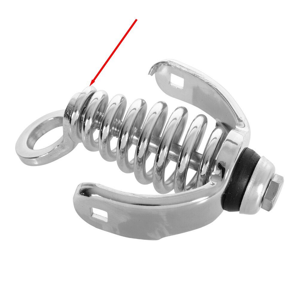 OG LOWRIDER SPRING FORK WASHER TO PREVENT SPRING MOVEMENT CHROME