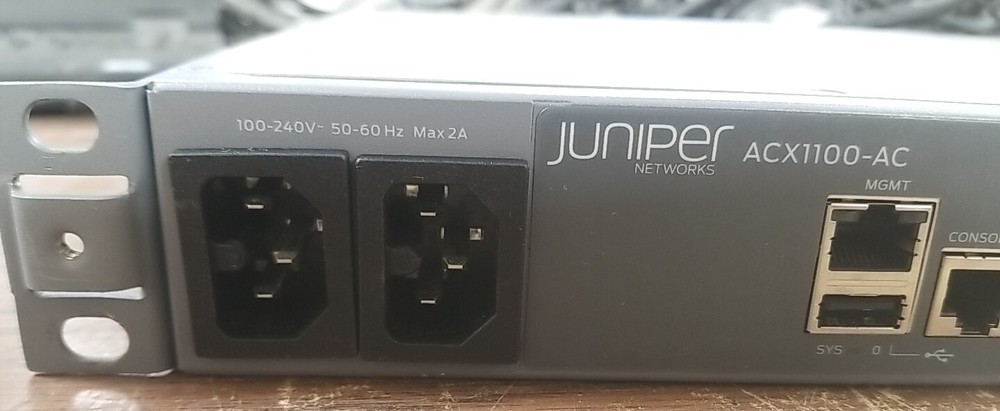 Juniper ACX1100-AC Universal ACCESS Router. *READ⬇️*
