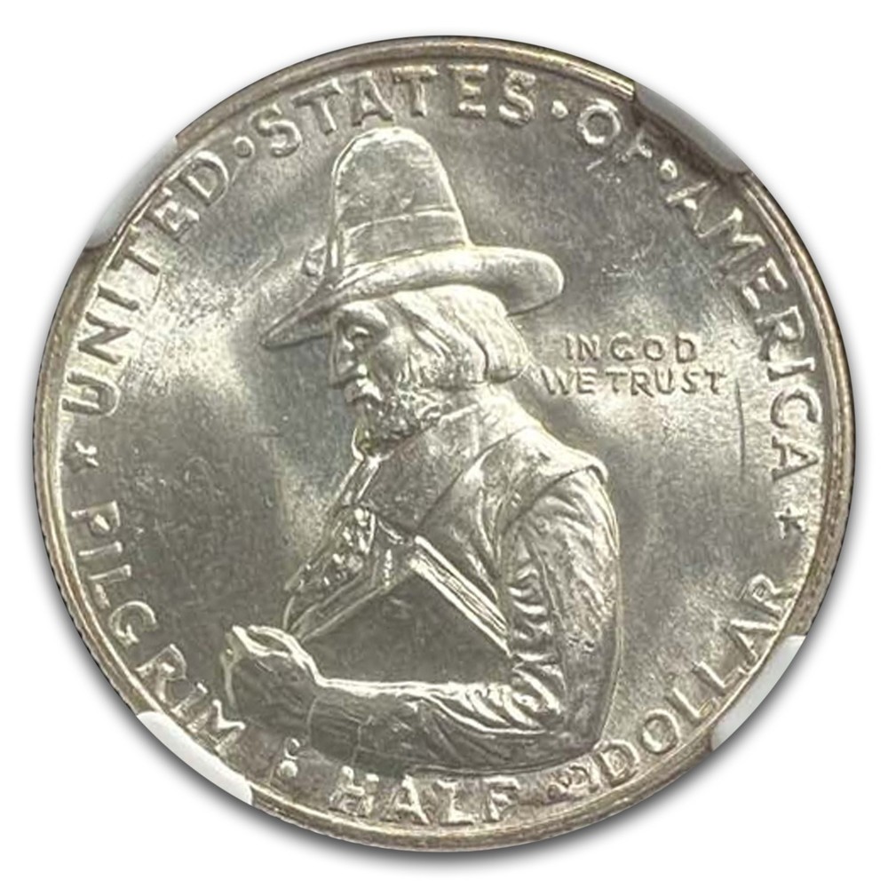 1920 Pilgrim Tercentenary Half Dollar MS-66+ NGC