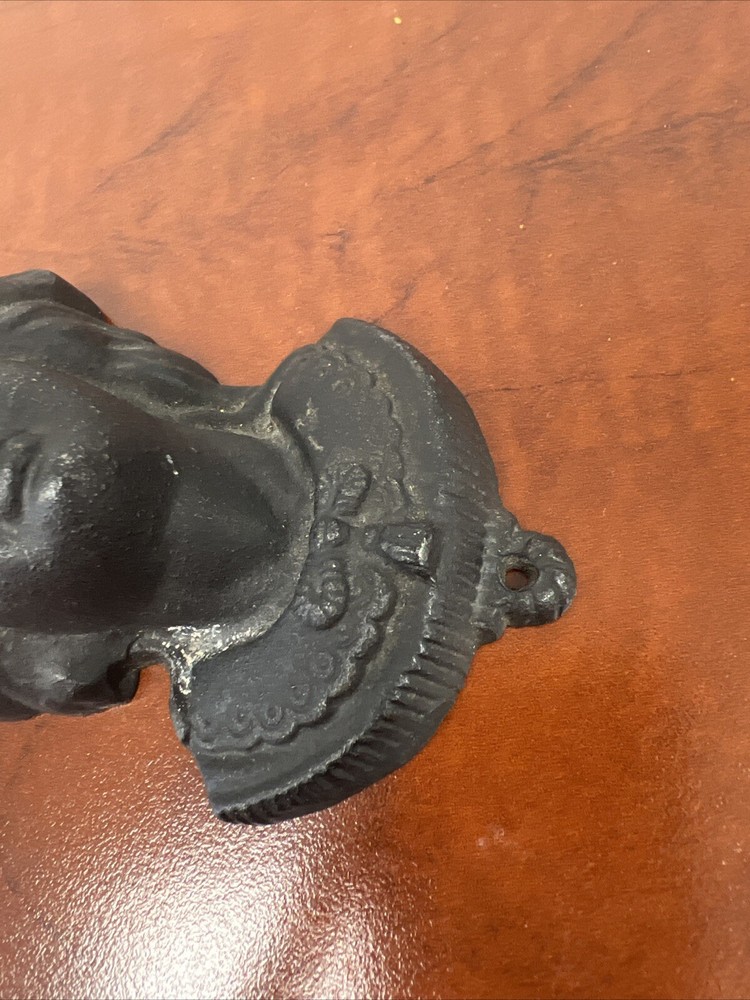 VTG Cast Iron Christopher Columbus Match Holder Match Strike