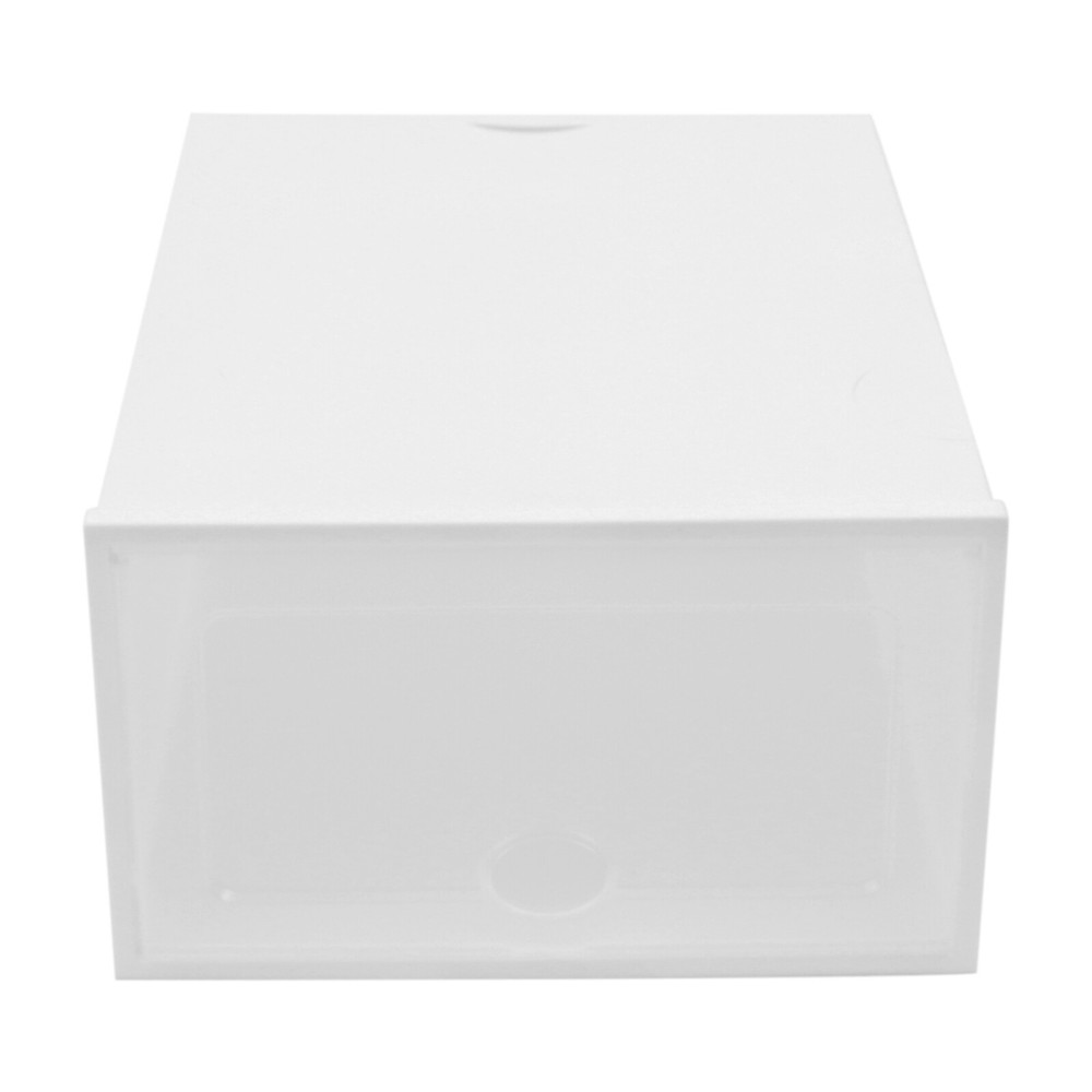 20Pcs Plastic Shoes Storage Box Stackable Display Case Sneaker Organizer Case