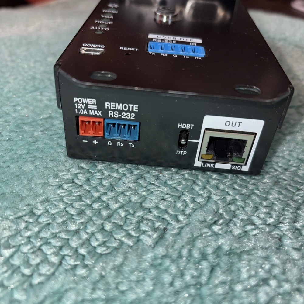 Extron, DTP T FB 232, Two Input DTP Transmitter with Audio Embedding