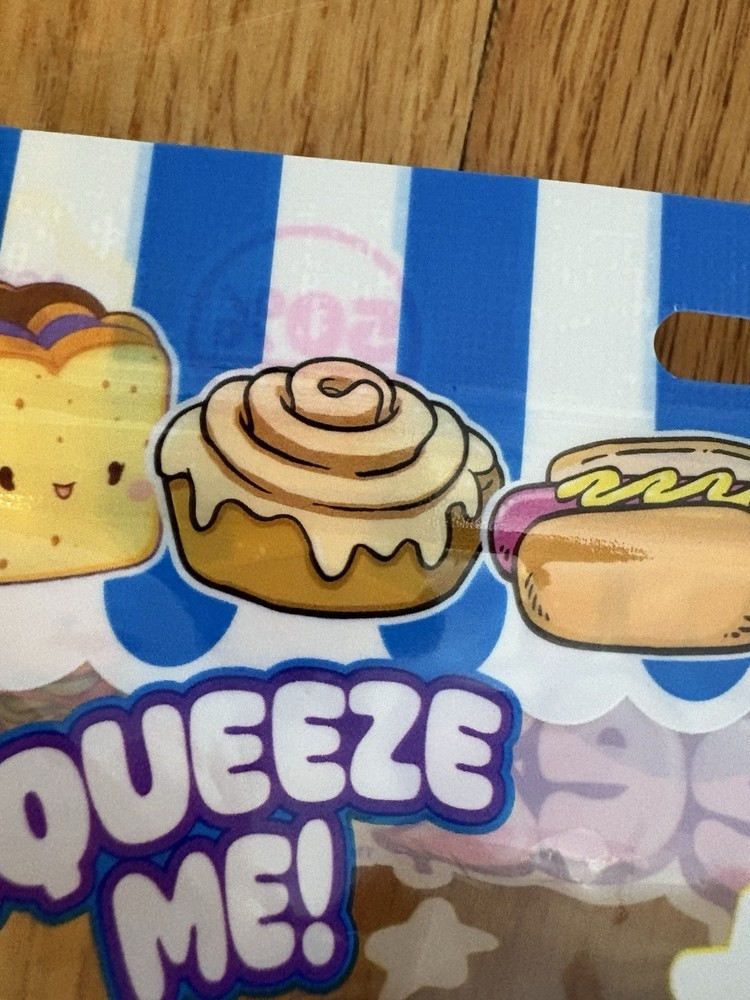 TABA Squishies 💙🤍🩷 Cinnamon Roll Mush Meez Stress Squishy Toy
