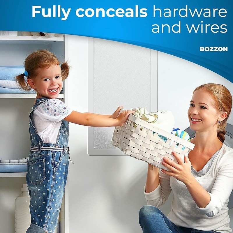 Drywall Access Panel Plumbing Electrical HVAC Easy Installation Plastic White US