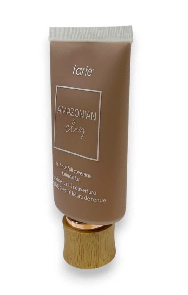 Tarte Amazonian Clay 16-Hour Full Coverage Foundation 47H Tan-Deep Honey, 1.7 oz