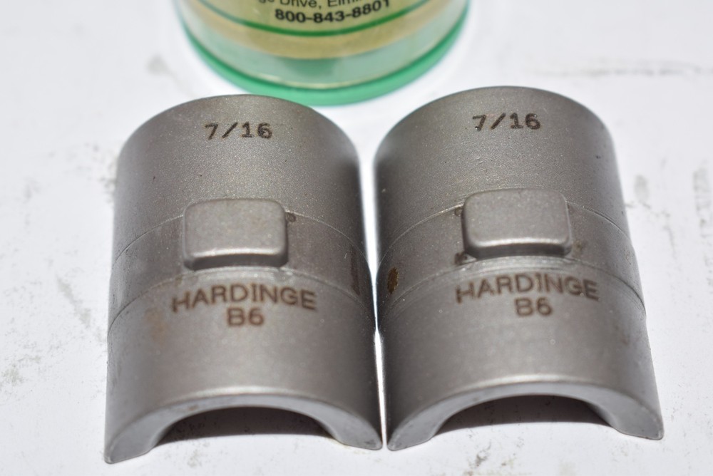 NEW Hardinge B6 7/16 ST HEX SM Collet Pad