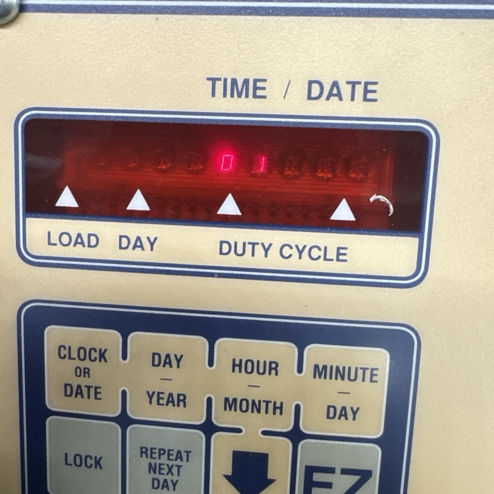 Vintage Rare Retro EZ Controls Time Timer Clock Controller 110/120v