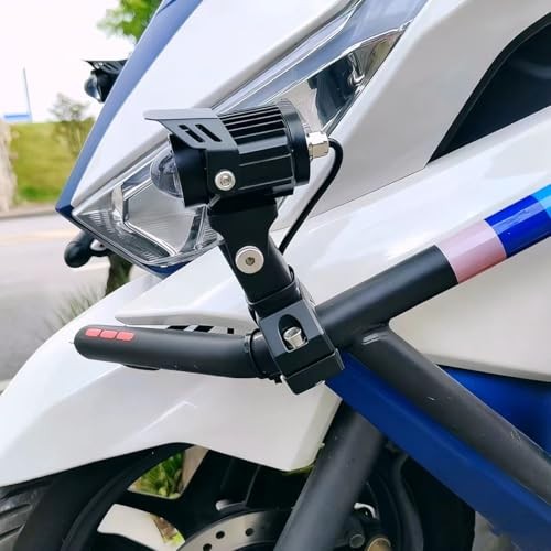 2 Pcs Motorcycle Spotlight Bracket, Heavy Duty Motorcycle Light Mount Bracket