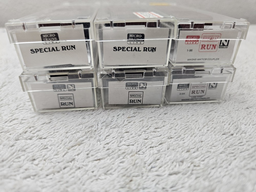 MICRO TRAINS SPECIAL RUNS LOT OF 6    N SCALE TRAIN ASSORTED LINES