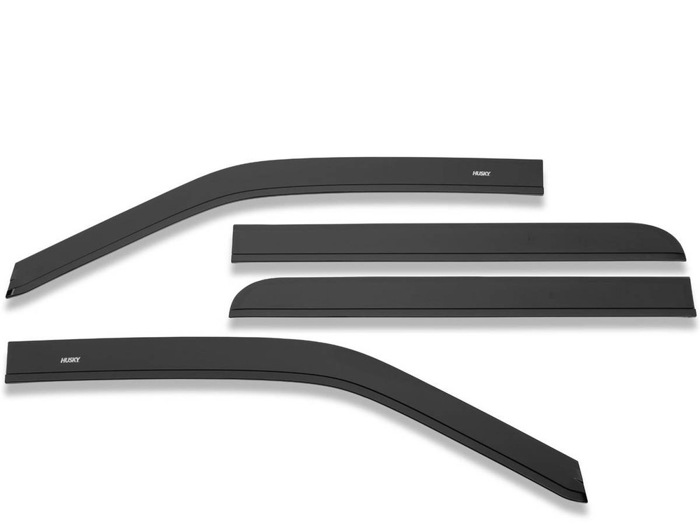 Husky Low Profile Ventvisor Smk Fits 2011-2025 Dodge Durango 4pc Outside Mount