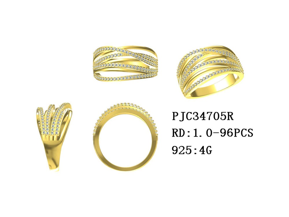 Sterling Silver Semi Mount Ring Setting Round RD 1x1mm