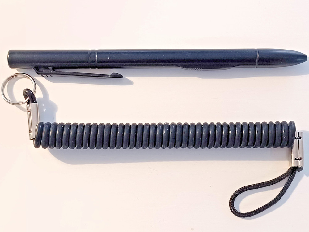 Stylus and Coil Strap for Handheld Rugged Computers
