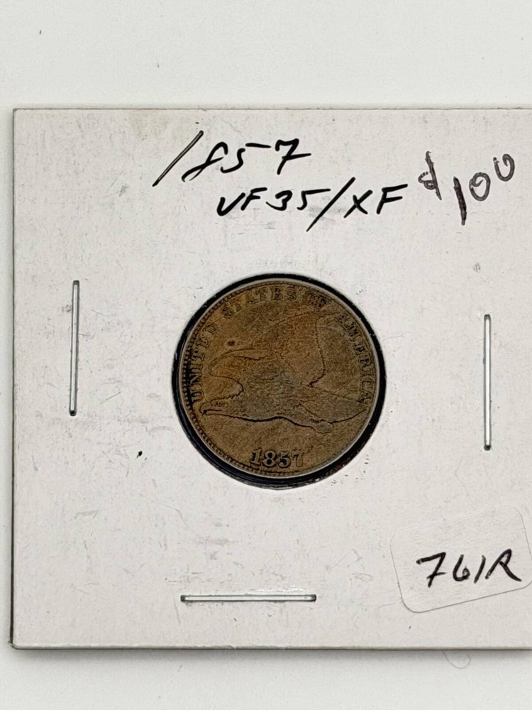1857 Small Cents Flying Eagle
