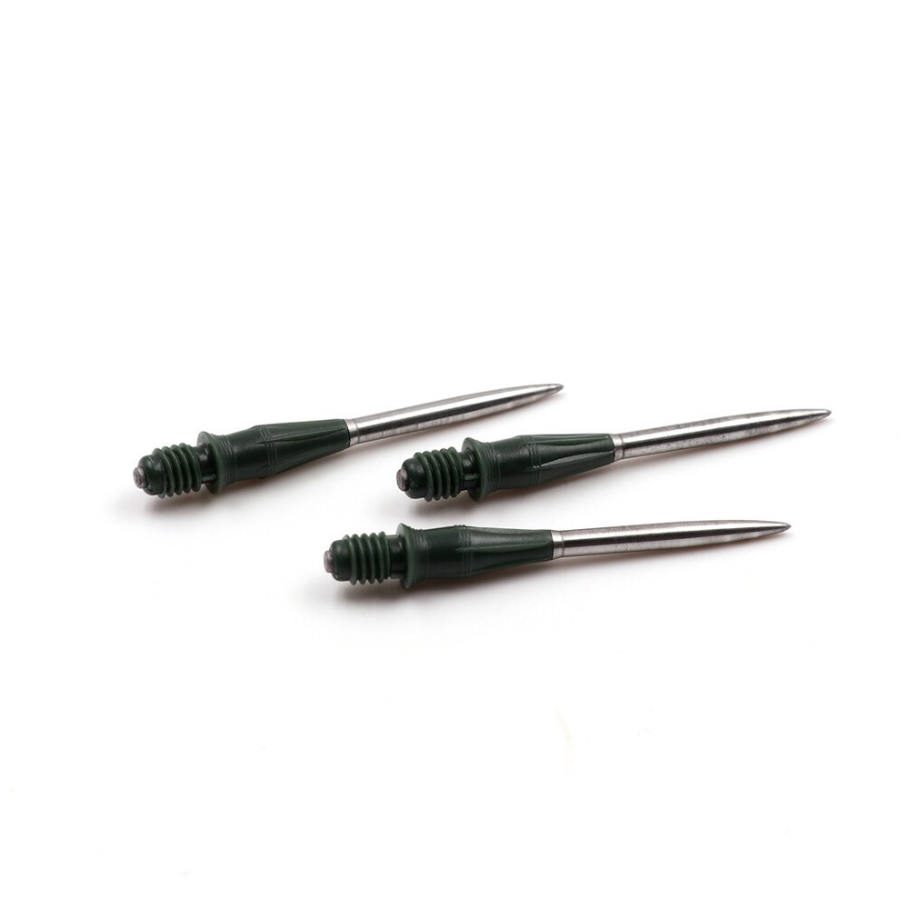 CUESOUL TOUCH-Point Conversion Dart Points for 2BA Soft Tip Darts-Green