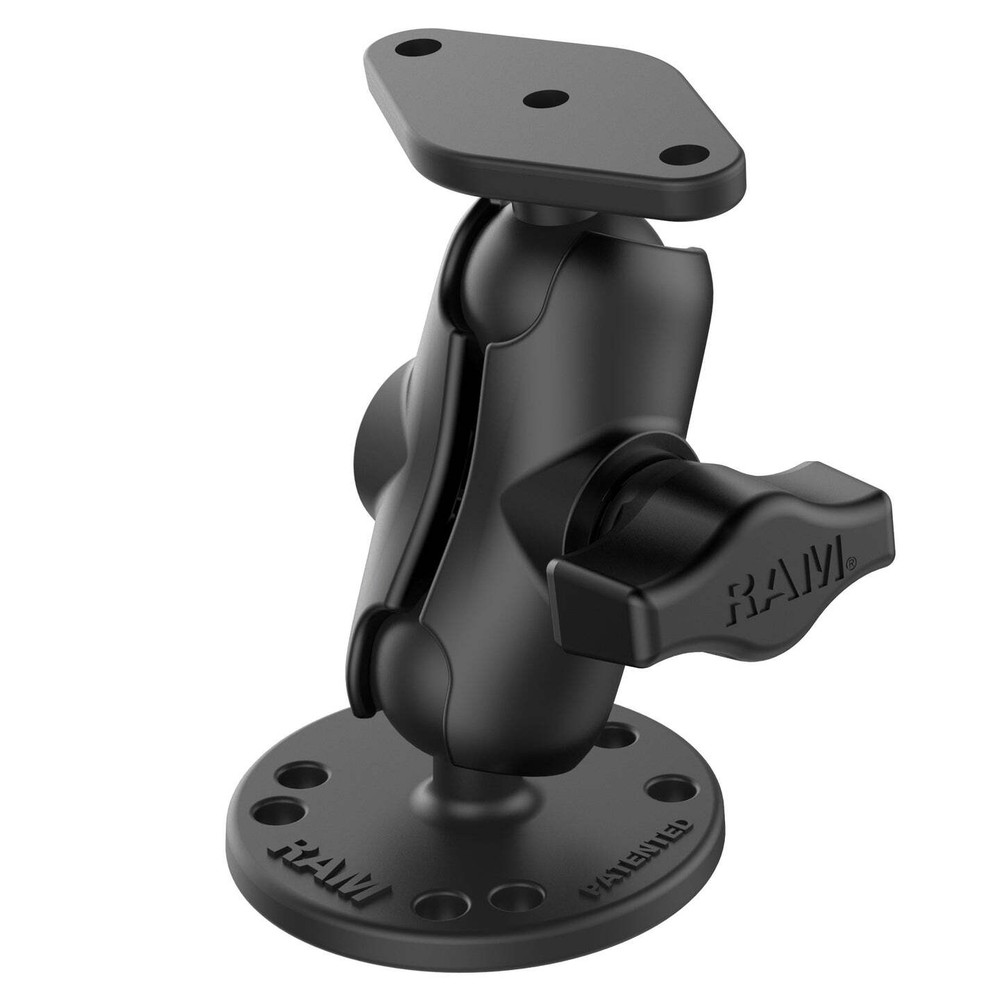 RAM-B-138U-A RAM Double Ball Drill-Down Mount with Diamond...