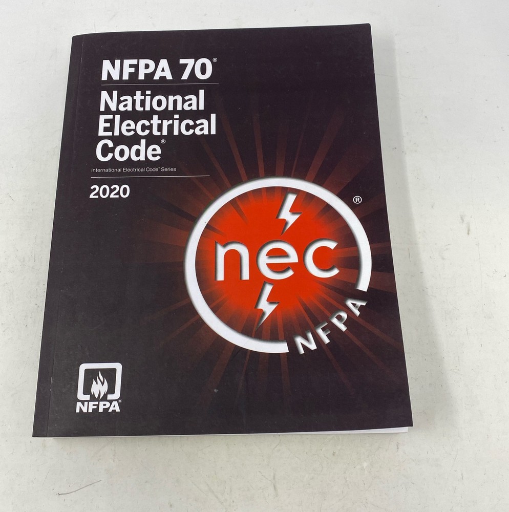 NFPA 70 National Electrical Code 2020 Softbound - Black/Red 8.5x11