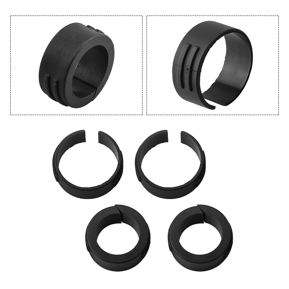 4 Piece Bicycle Handlebar Washer Ring Set for Garmin Front Mount Gasket