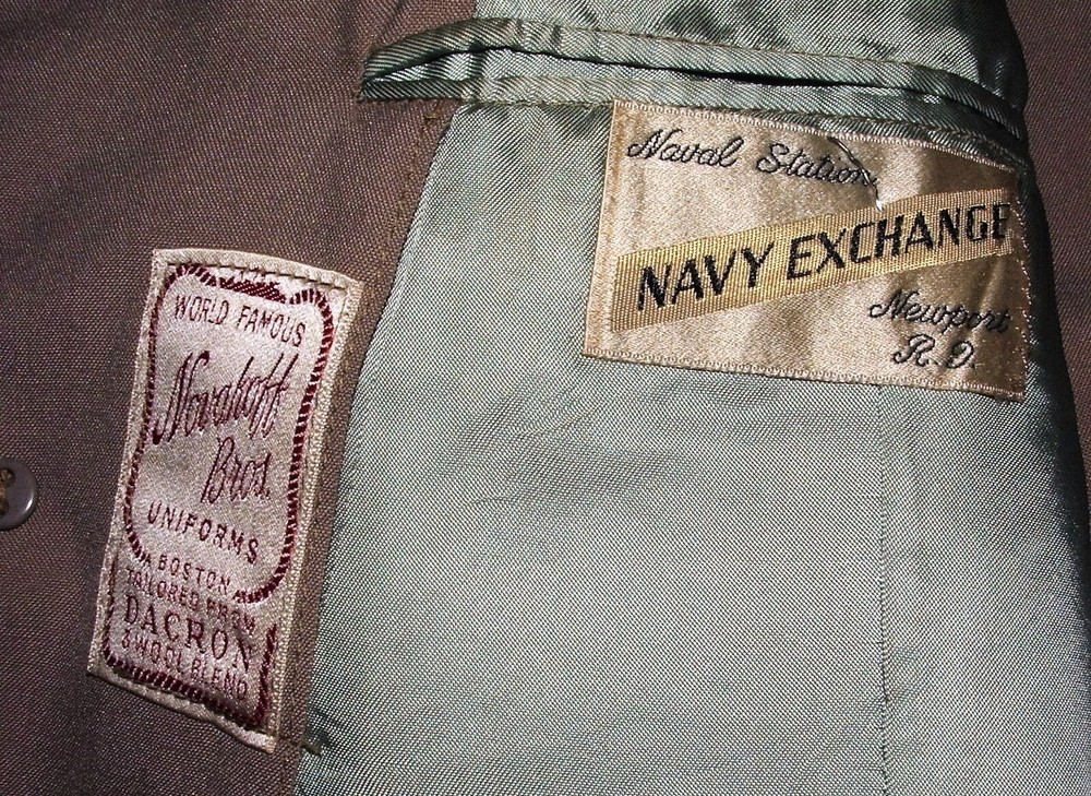 WW2 US NAVY OFFICERS SUMMER JACKET