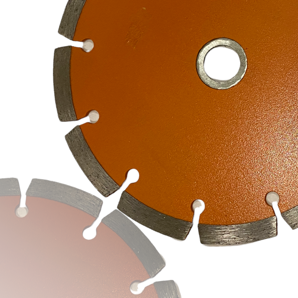 2 Pack 6" Diamond Saw Blade Segmented Cutting Concrete Bricks Stone Masonry