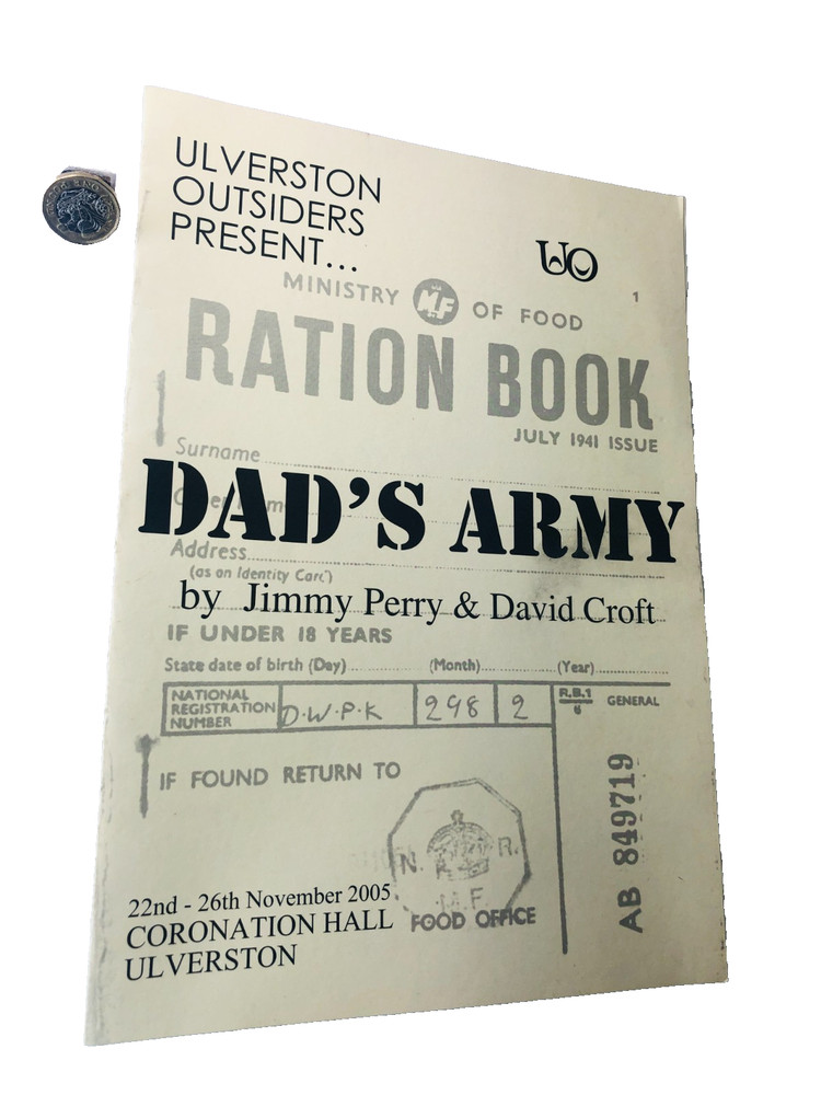 Theatre Programme Dads Army 2005 Vintage ra
