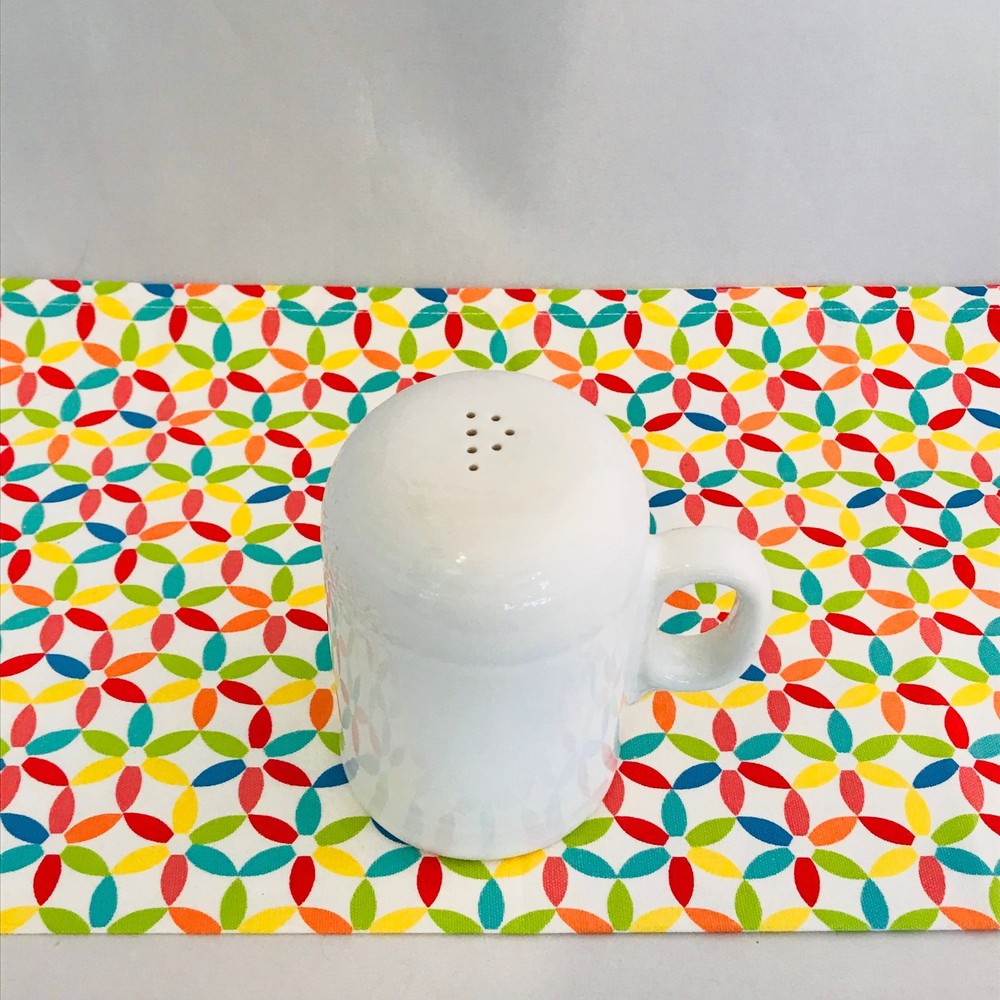 Fiestaware White Rangetop Pepper Shaker Fiesta Single Range Top
