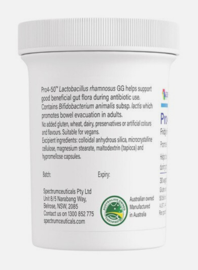 Spectrumceuticals Pro4-50 (Fridge Free) 60 Caps