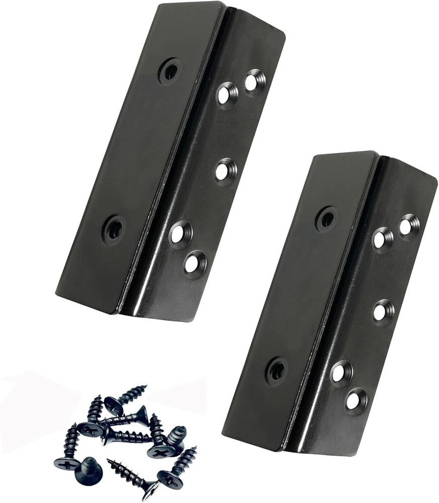 Rust-Resistant Bed Post Brackets with Double Hook Design - Easy Installation