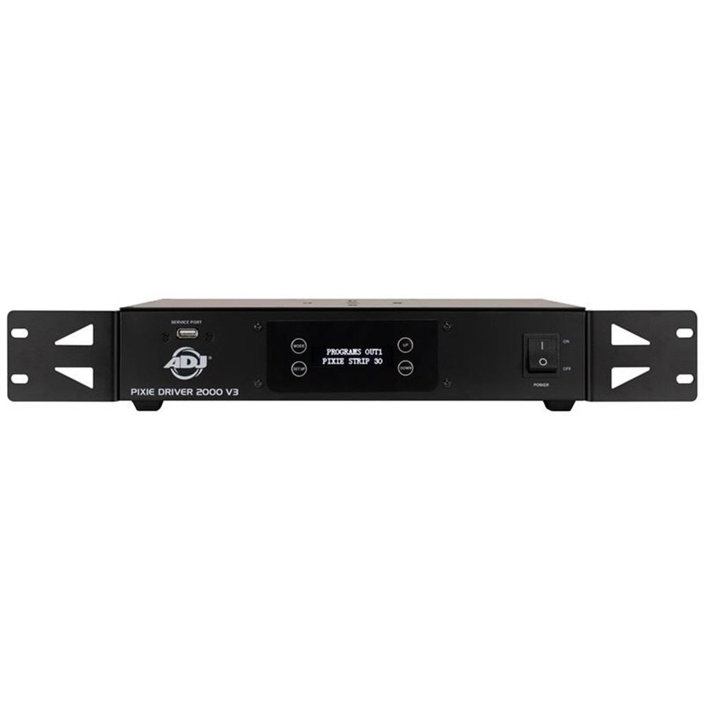 (4) American DJ Pixie Strip-120 Pixel Strip Lights+Pixie Driver V2+Hazer+Fogger