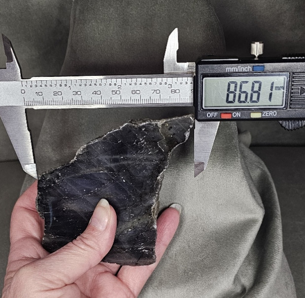 BLUE LABRADORITE SLAB CHUNK