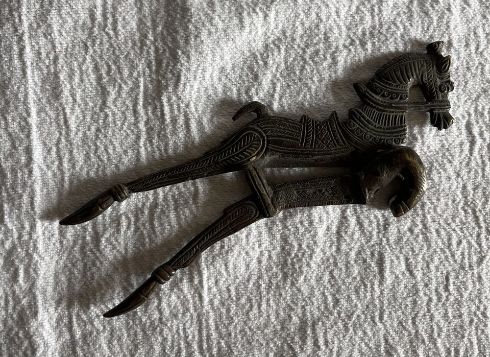 Brass Betel Nut Cutter Horse
