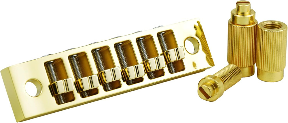 Gold Guitar Harmonica Tune O Matic Bridge Tailpiece