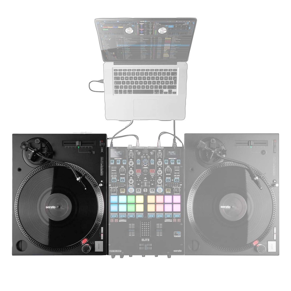 Reloop RP-5000 MK4 Professional Direct-Drive DJ Record Player Turntable