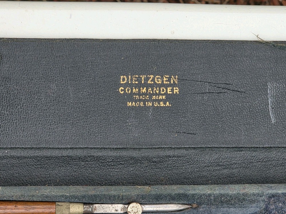 Vintage Dietzgen Commander Drafting Drawing Set