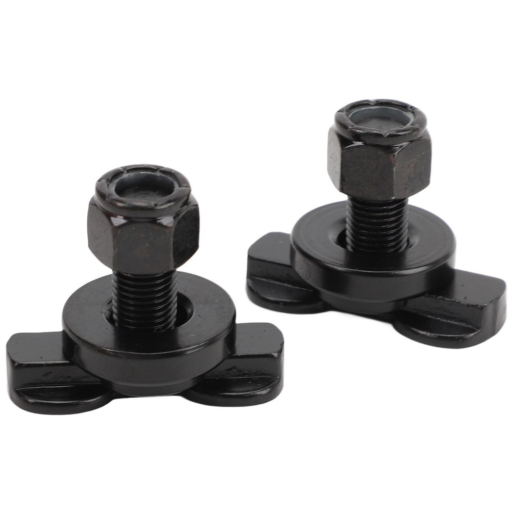 2PCS L Track Stud Fitting Galvanized Heavy Duty Bolt Down Anchor Points For Truc