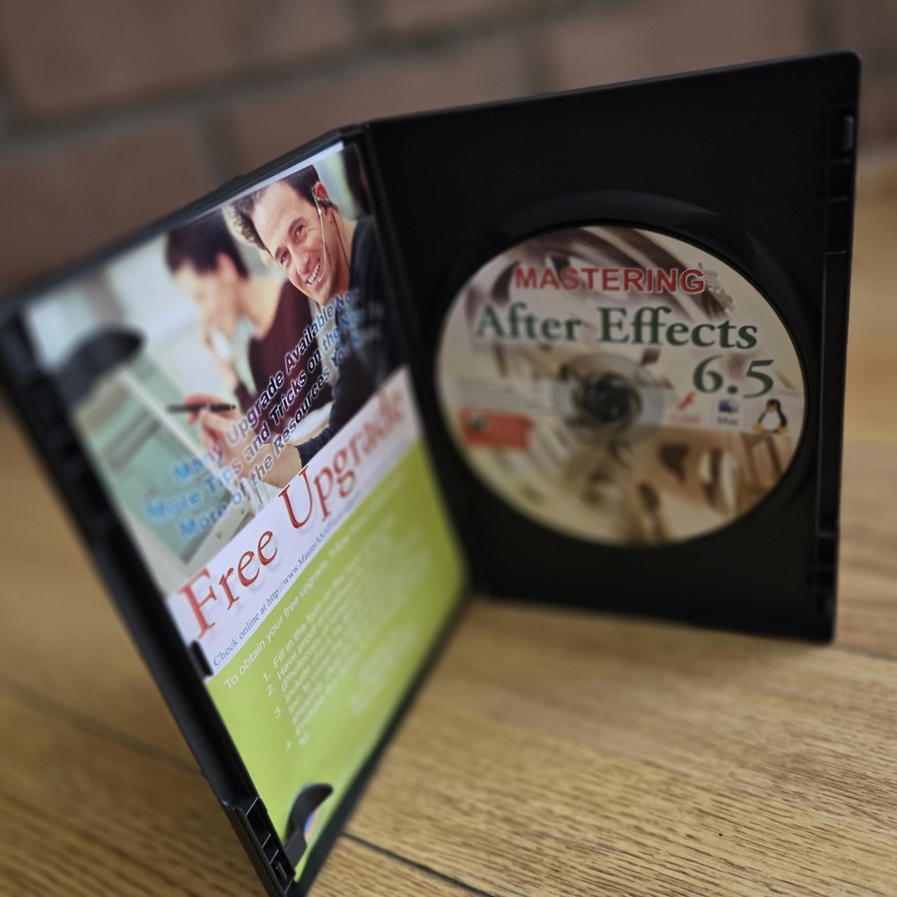 Mastering After Effects 6.5 Professional (CD-ROM 2004) WINDOWS XP, MacOs, LINUX