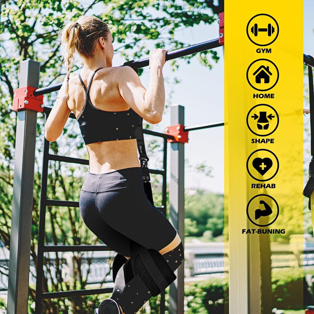 HOXWC Pull Up Assistance Bands 225lbs, Heavy Pull Up Bands, Resistance Bands ...