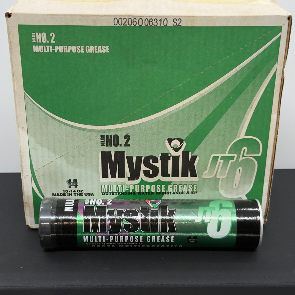 10 Pack Mystik JT-6 MP #2 Grease Multipurpose Grease