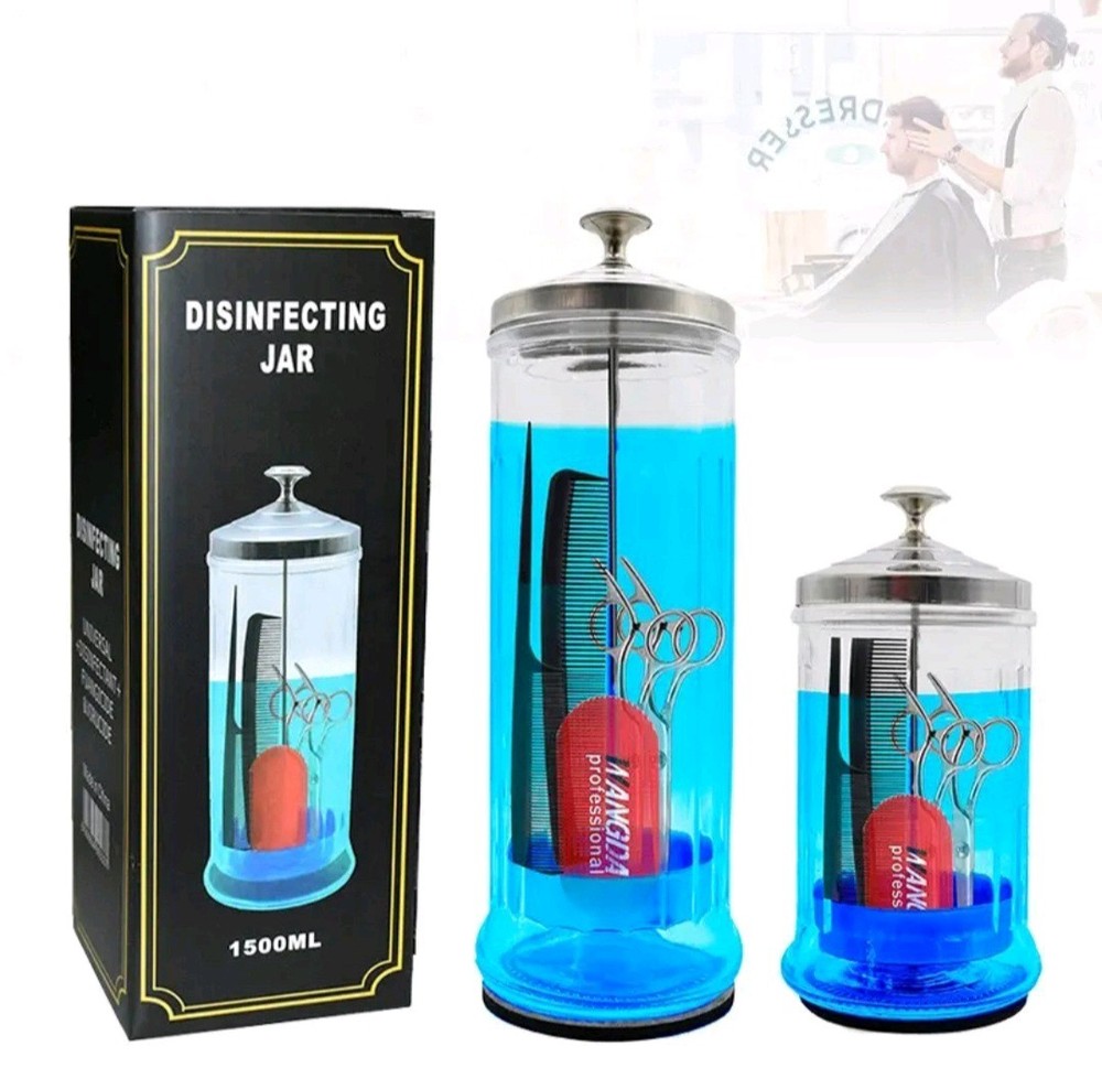 BARBICIDE , Disinfecting  Glass Jar