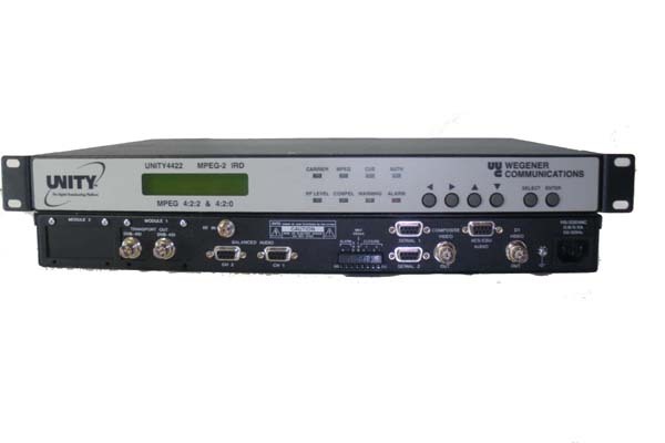 Wegener Communications IRD Unity 4422 Video Receiver Decoder