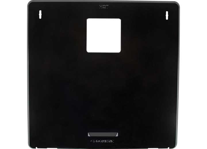Dometic 95500 10-Gallon Water Heater Door (Double Latch) - Black