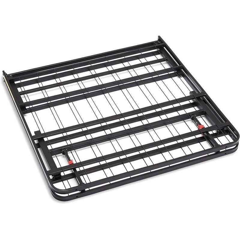 Sturdy Twin Bed Frame Metal Platform No Box Spring Needed Foldable Storage New