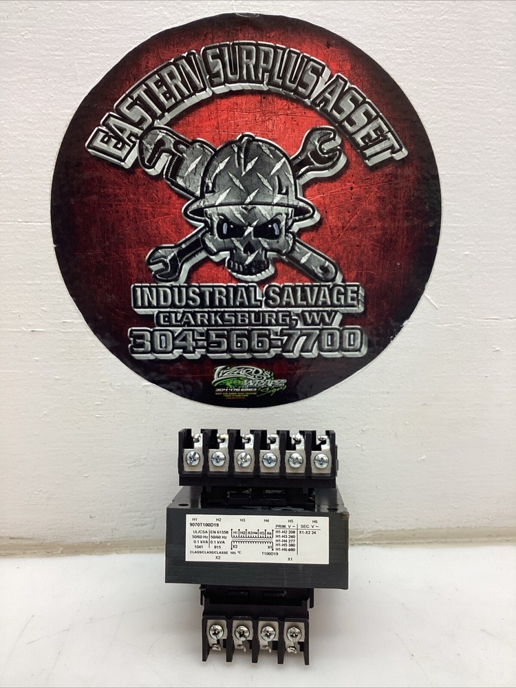 Square D Industrial Control Transformer 9070T100D19 *NIB*￼