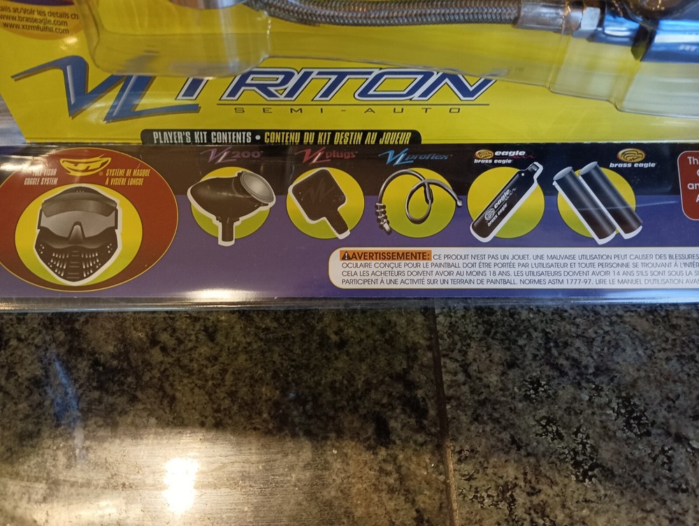 Triton paintball gun package kit