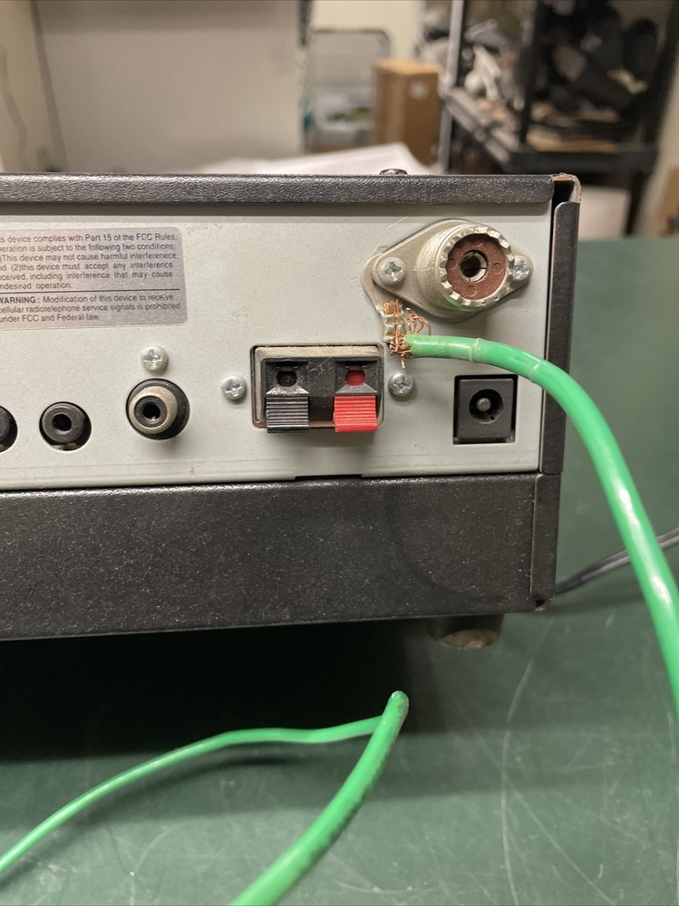 ICOM IC R-75 COMMUNICATIONS RECEIVER OEM Power supply Untested